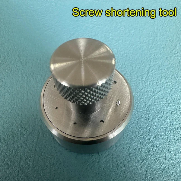 Watch Repair Tools Screw Shortener Watch Eyeglasses Screw Shortening Fixed Screw Jig Holds 0.6-2.0 mm Screws