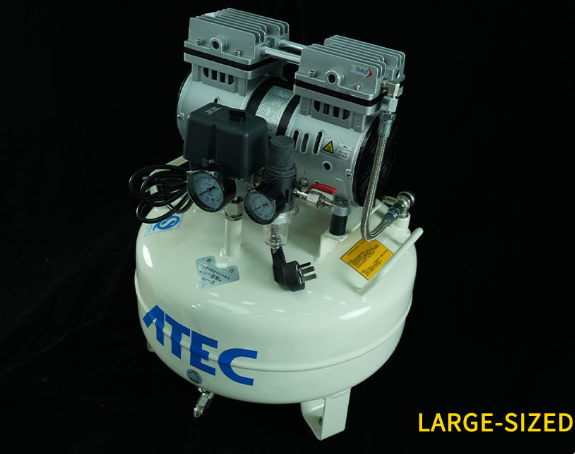 Compressor is used for water testing machine and dust removal system.