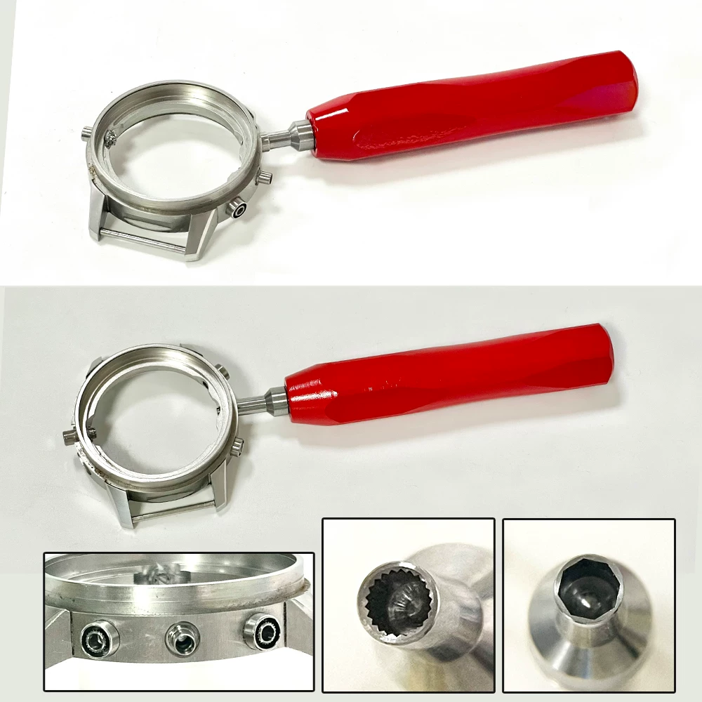 KWONG YUEN Tool for Repairing Watch IWC Baton Handle Timing Button Rem ...