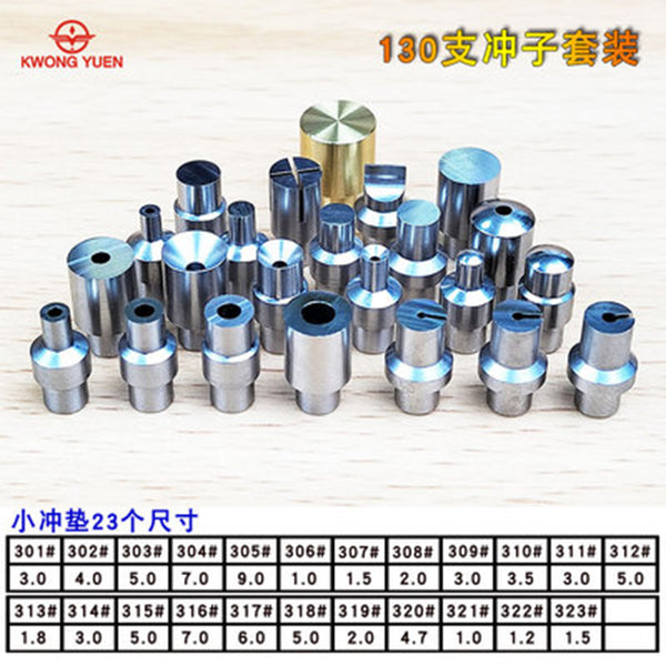 Kwong Yuen watch repair tools 23 pcs small Stumps for staking set